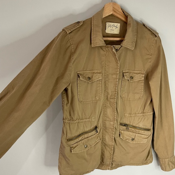 Lily Aldridge for Velvet by Graham & Spencer Telinna utility jacket small - Picture 6 of 11